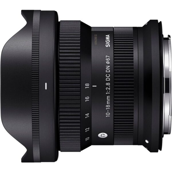 Sigma 10-18mm f/2.8 DC DN (C) RF Mount - Afbeelding 2