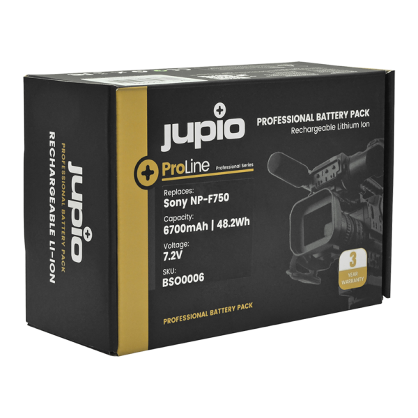 Jupio ProLine NP-F750 6700mAh - Afbeelding 2