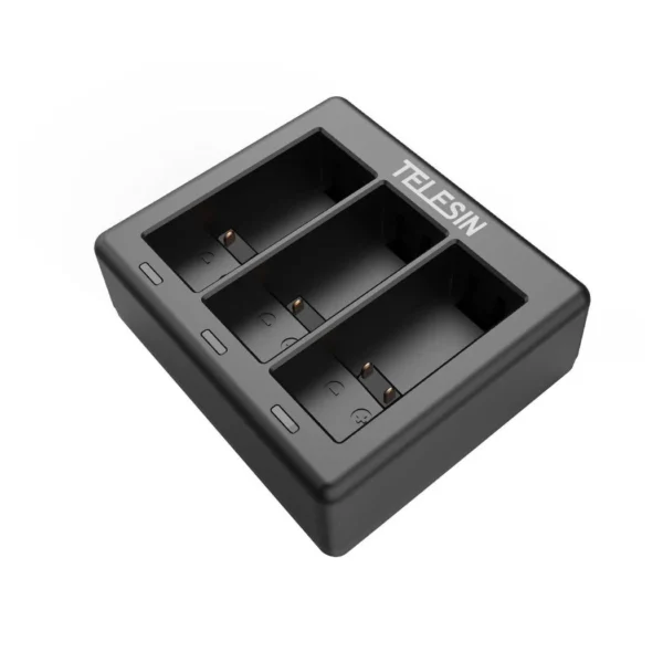 Telesin Charger For 3 Batteryen For GoPro Hero 9/10/11 - Afbeelding 2