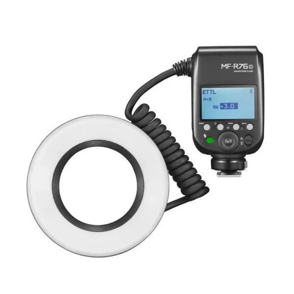 Godox MF-R76C TTL Macro Ring Flash Canon - Afbeelding 4
