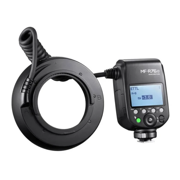 Godox MF-R76C TTL Macro Ring Flash Canon - Afbeelding 2