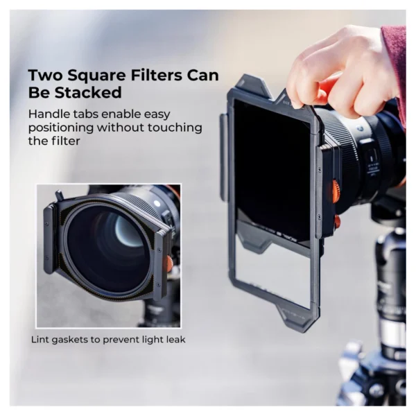 K&F Concept X-Pro Square Filter Houder + 95mm CPL - Afbeelding 8