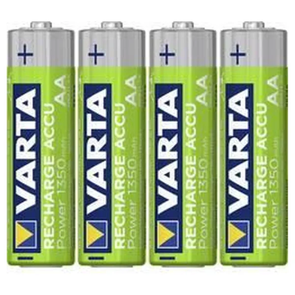 Varta RECHARGE ACCU Power 1350 mAH AA Mignon  1x4 - Afbeelding 3