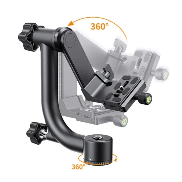 K&F Concept Gimbal Head Swing Head - Afbeelding 2