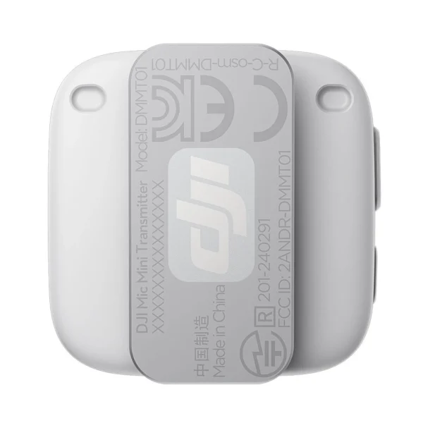 DJI Mic Mini Transmitter - Arctic White - Afbeelding 3