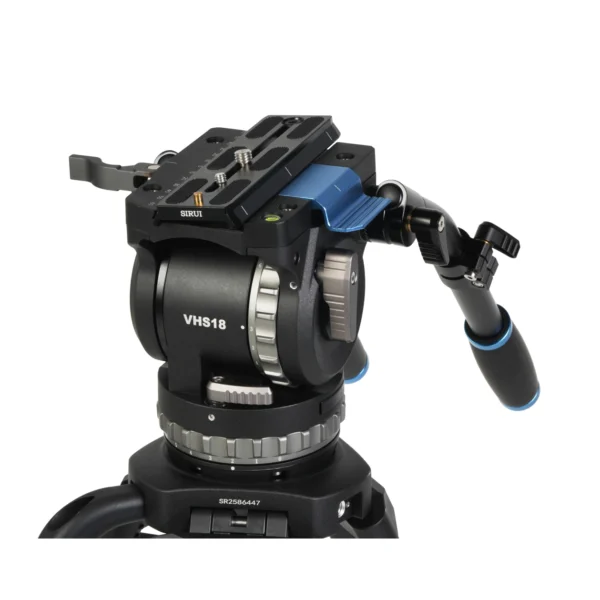 Sirui Twin-Leg Video Tripod 100mm Half-Bowl + VHS18 Profe... - Afbeelding 5