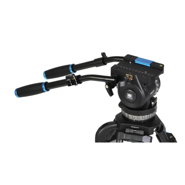 Sirui Twin-Leg Video Tripod 100mm Half-Bowl + VHS18 Profe... - Afbeelding 6