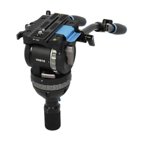 Sirui Twin-Leg Video Tripod 100mm Half-Bowl + VHS18 Profe... - Afbeelding 4