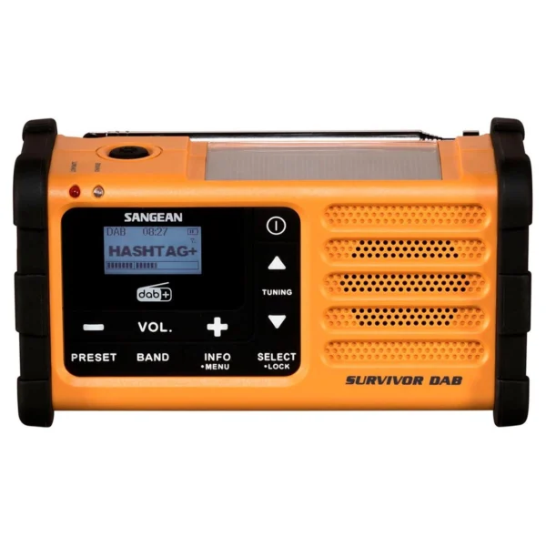 Sangean MMR-88 DAB+ FM Geel Noodradio/Solar - Afbeelding 4