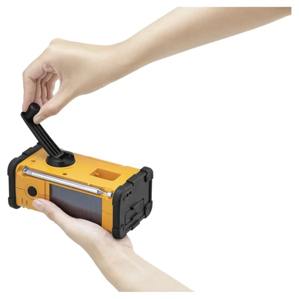 Sangean MMR-88 DAB+ FM Geel Noodradio/Solar - Afbeelding 6