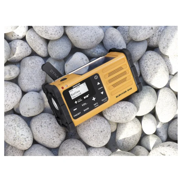Sangean MMR-88 DAB+ FM Geel Noodradio/Solar - Afbeelding 10
