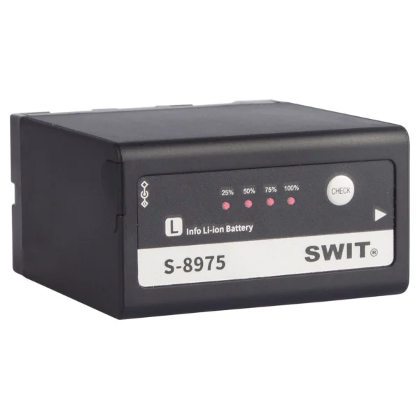 Swit S-8975 Sony NP-F970 DC-Output 75Wh 10.4Ah - Afbeelding 2