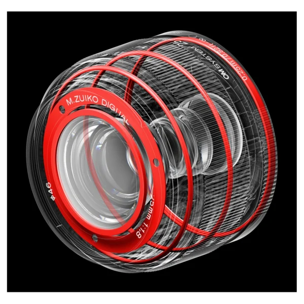 OM SYSTEM M.Zuiko Digital ED 25mm f/1.8 II Black - Afbeelding 2