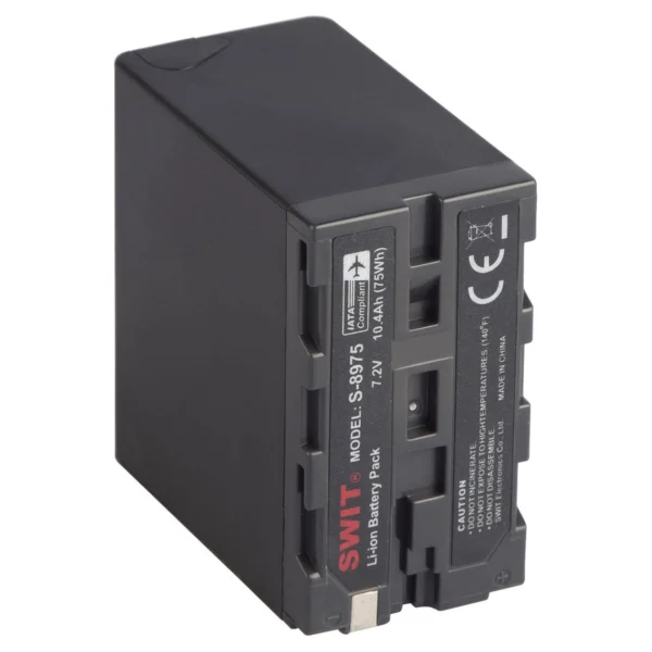 Swit S-8975 Sony NP-F970 DC-Output 75Wh 10.4Ah - Afbeelding 3