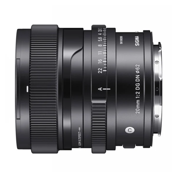 Sigma 20mm f/2.0 DG (C) Black SE - Afbeelding 2