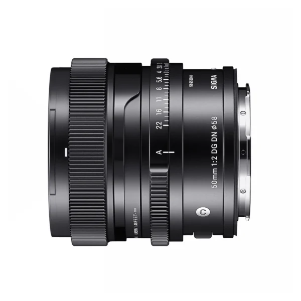 Sigma 50mm f/2.0 DG (C) Black L-Mount - Afbeelding 2