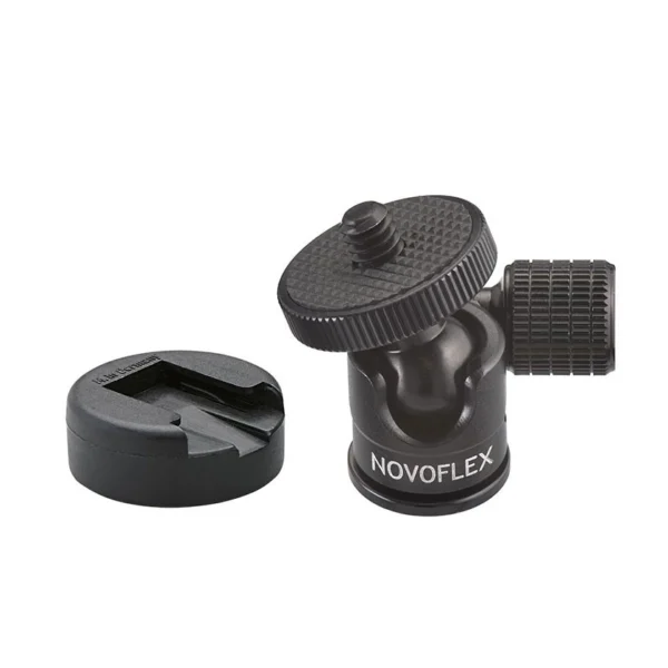 Novoflex Balhoofd Klein met flitsschoen - Afbeelding 2