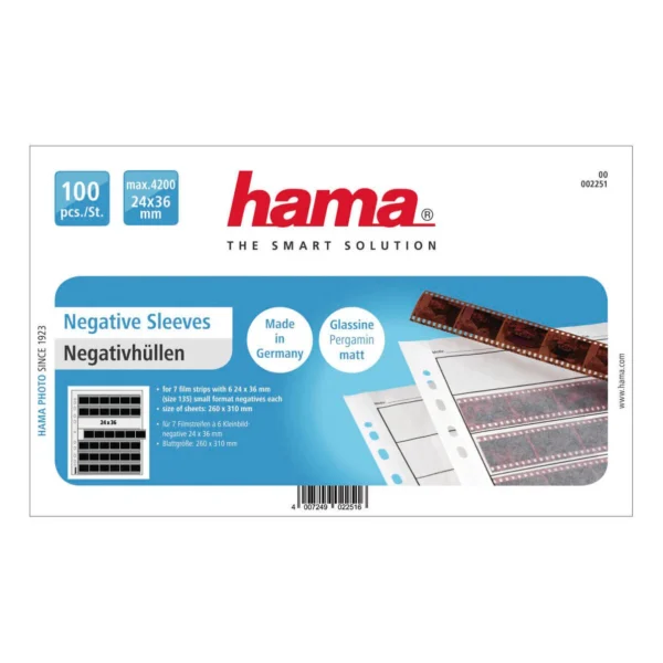 Hama Negatiefhoezen 24x36mm 100-pack - Afbeelding 3