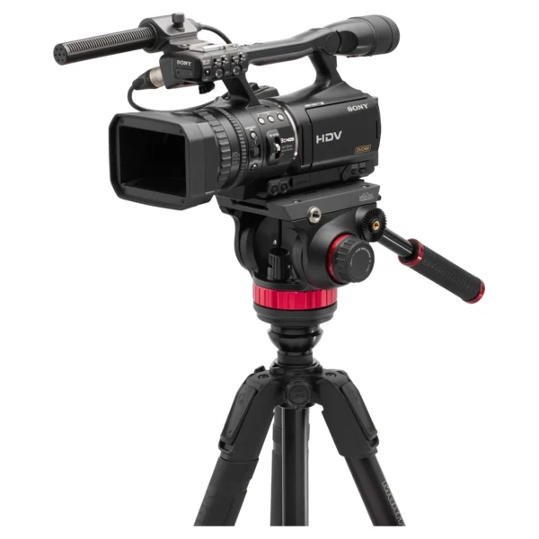 Manfrotto 502 Head & 055 Al 3 Sec Video - Afbeelding 6