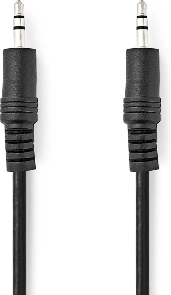 Nedis Stereo-Audio Cable 3.5mm Male 3.5mm Male Nickel Plated 0.50m Round - Afbeelding 2