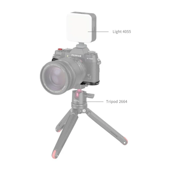 SmallRig 4783B L-Shape Mount Plate Silicone X-T50 - Afbeelding 2