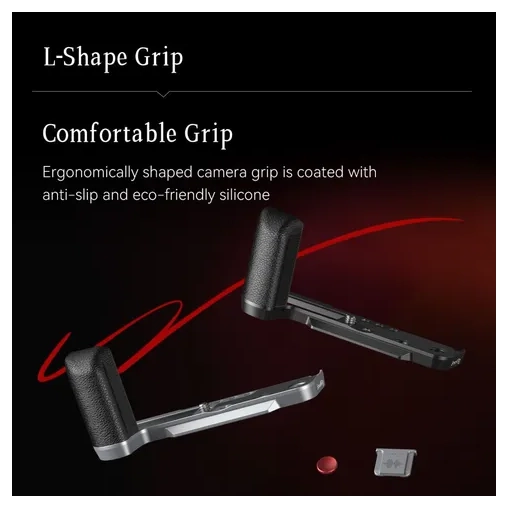 SmallRig 4556B L-Shape Handle Fujifilm X100VI / X100V (Black) - Afbeelding 4