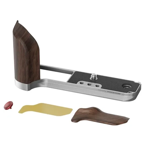 SmallRig 5265 L-Shape Mount Wooden Handle Fujifilm GFX100RF Silver - Afbeelding 2