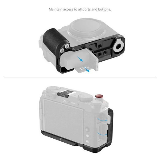 SmallRig 5448 L-Shaped Mount Plate w/ Silicone Handle For... - Afbeelding 5