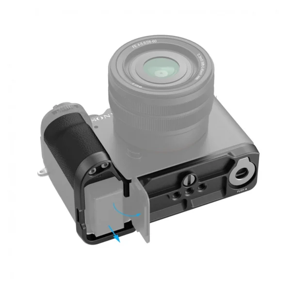 SmallRig 4797B L-Shape Mount Plate w/ Silicone Handle For... - Afbeelding 2