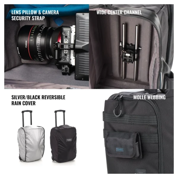 Tenba Trolley Video Cineluxe 21 (V2) (637-531) - Afbeelding 4