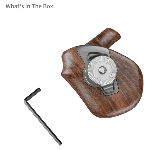 SmallRig 5193 Imagegrip Series Wooden Handle w/ ARRI Rose... - Afbeelding 6