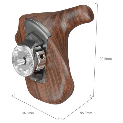 SmallRig 5193 Imagegrip Series Wooden Handle w/ ARRI Rose... - Afbeelding 2