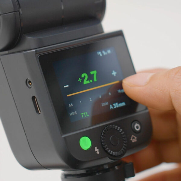 Godox V480N TTL Li ION Head Camera Flash - Afbeelding 3