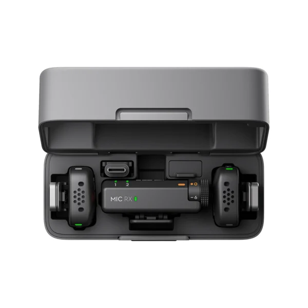 DJI Mic Mini - 2 TX + 1 RX + Charging Case - Afbeelding 2