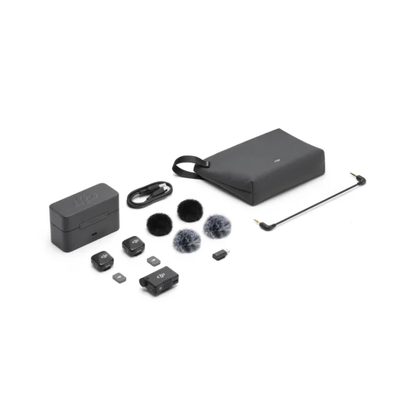 DJI Mic Mini - 2 TX + 1 RX + Charging Case - Afbeelding 3