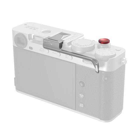 SmallRig 5451 Thumb Grip For Fujifilm X-E5 (Silver) - Afbeelding 2