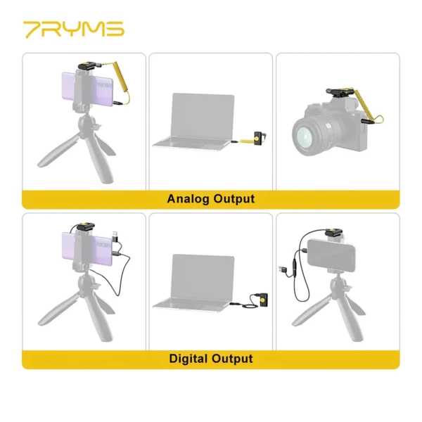 7Ryms Iray DW10(B) (1TX+1RX) Black - Afbeelding 3