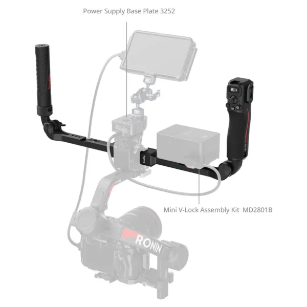 SmallRig 4327 Focus Control Dual Grip For DJI RS Series - Afbeelding 7