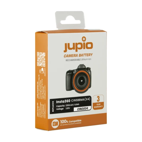 Jupio Insta360 Cinsbbma (X4) 2350mAh - Afbeelding 2