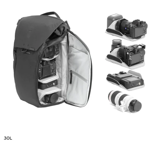 Peak Design Everyday Backpack 30l V3 - Charcoal - Afbeelding 2
