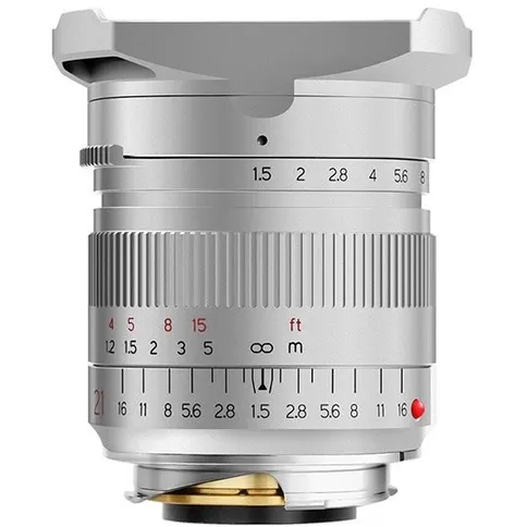 TTArtisan 21mm f/1.5 Leica M-Mount Silver - Afbeelding 2
