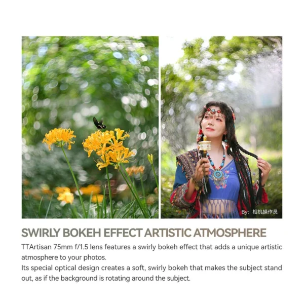 TTArtisan 75mm f/1.5 M42 Silver - Afbeelding 4