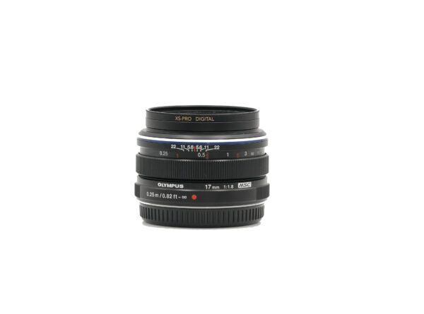 Olympus 17mm f1.8 EW-M Zwart