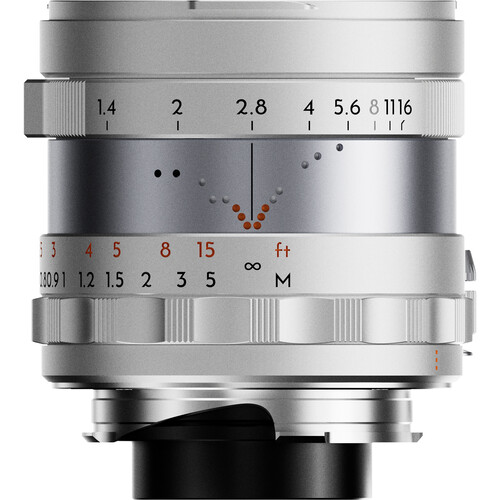 Thypoch 35mm f/1.4 FullFrame For Leica M-Mount Sliver - Afbeelding 2