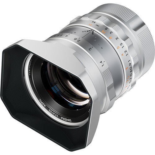 Thypoch 35mm f/1.4 FullFrame For Leica M-Mount Sliver - Afbeelding 4
