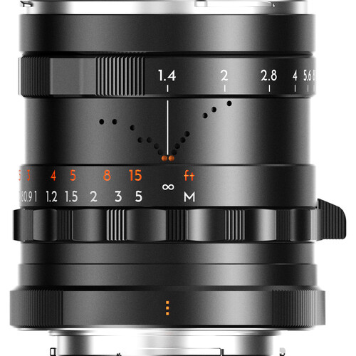 Thypoch 35mm f/1.4 FullFrame For Fujifilm X-Mount Black - Afbeelding 2