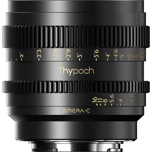 Thypoch Simera-C 50mm T1.5 FF Prime Cine Lens E-Mount - Afbeelding 4