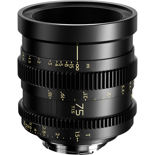 Thypoch Simera-C 75mm T1.5 FF Prime Cine Lens M-Mount - Afbeelding 2