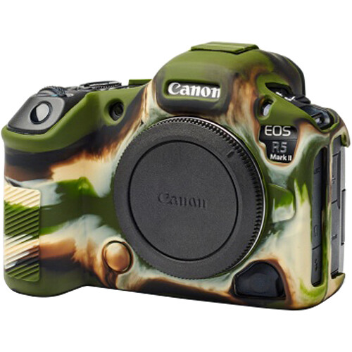 easyCover Body Cover For Canon R5 MkII Camouflage - Afbeelding 2