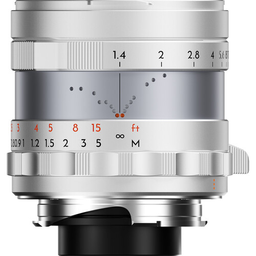 Thypoch FullFrame 35mm f/1.4 for Leica M Mount Type II Silver - Afbeelding 2